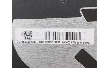 Lenovo 5CB1C13683 COVER Upper C82LM AL_SIL FP BLKB_GER
