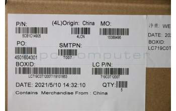 Lenovo 5CB1C14905 Tastatur inkl. TopcaseASM_SPAL82JQSGw/WHWRF