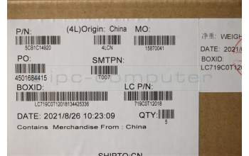 Lenovo 5CB1C14920 Tastatur inkl. TopcaseASM_USAENGL82JQSTw/BUWRF