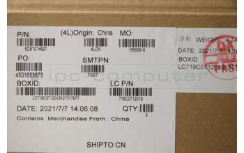 Lenovo 5CB1C14921 Tastatur inkl. TopcaseASM_FRAL82JQSTw/BUWRF
