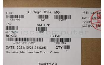 Lenovo 5CB1C14940 Tastatur inkl. TopcaseASM_TCL82JQSTw/BUWRF