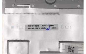 Lenovo 5CB1C14940 Tastatur inkl. TopcaseASM_TCL82JQSTw/BUWRF