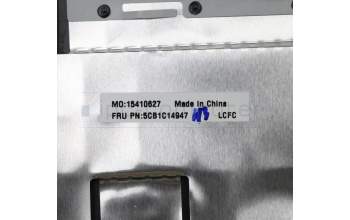 Lenovo 5CB1C14947 Tastatur inkl. TopcaseASMCZE/SLKL82JQSGw/R WRF