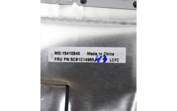 Lenovo 5CB1C14965 Tastatur inkl. TopcaseASM_NORDICL82JQSGw/RGBWRF