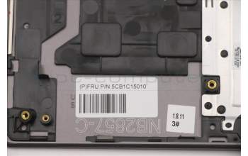 Lenovo 5CB1C15010 C-Cover with keyboard, Arabic, Iron Grey