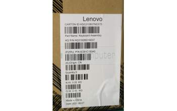 Lenovo 5CB1C15040 Tastatur inkl. Topcase ASM_UK H 82CY IG