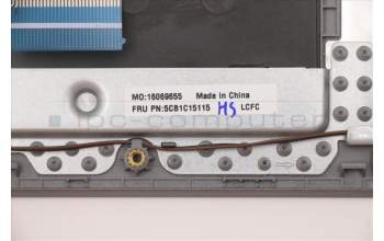 Lenovo 5CB1C15115 Tastatur inkl. Topcase ASM_ITA L81X8 FPPGDIS