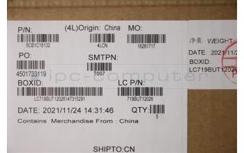 Lenovo 5CB1C15132 Tastatur inkl. Topcase ASM_NORDIC L81X8FPPGDIS