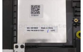 Lenovo 5CB1C17221 Tastatur inkl. Topcase ASM_NORDICL81X8NFPBKDIS