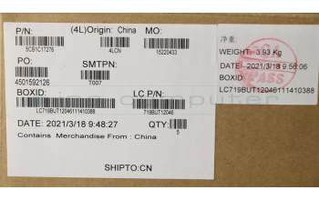 Lenovo 5CB1C17276 Tastatur inkl. Topcase ASM_ARA L81X8 NFPPGDIS