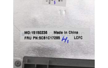 Lenovo 5CB1C17285 Tastatur inkl. Topcase schweiz L81X8 NFPPGDIS