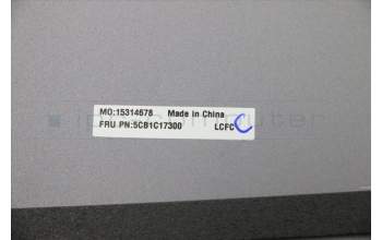 Lenovo 5CB1C17300 COVER LCD Cover L 82M0