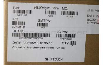 Lenovo 5CB1C17308 Tastatur inkl. Topcase ASM_CZE/SLKL82M0STO_GY