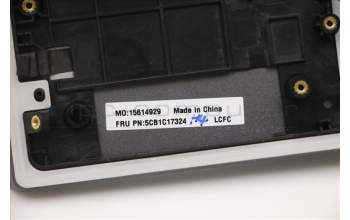 Lenovo 5CB1C17324 Tastatur inkl. TopcaseASM_NORDICL82M0STO_GY