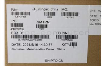 Lenovo 5CB1C17329 Tastatur inkl. Topcase schweiz L82M0STO_GY