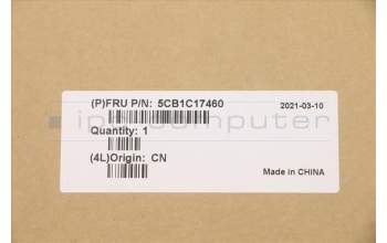 Lenovo 5CB1C17460 C-Abdeckung mit Tastatur, Griechisch, Eisengrau