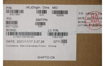 Lenovo 5CB1C18834 Tastatur inkl. Topcase ASM_HBW L82KD BK TEX