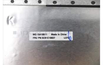 Lenovo 5CB1C18837 Tastatur inkl. Topcase ASM_ITA L82KD BK TEX