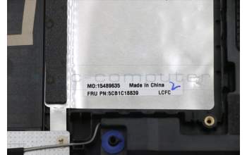Lenovo 5CB1C18839 Tastatur inkl. Topcase ASM_JPN L82KD BK TEX