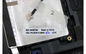 Lenovo 5CB1C18840 Tastatur inkl. Topcase ASM_KOR L82KD BK TEX