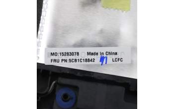 Lenovo 5CB1C18842 Tastatur inkl. Topcase ASM_NORDIC L82KD BK TEX