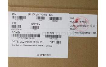 Lenovo 5CB1C18846 Tastatur inkl. Topcase spanisch L82KD BK TEX