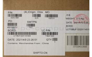 Lenovo 5CB1C18847 Tastatur inkl. Topcase schweiz L82KD BK TEX