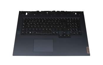 5CB1C19232 Original Lenovo Tastatur inkl. Topcase DE (deutsch) schwarz/blau mit Backlight