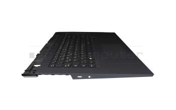 5CB1C19232 Original Lenovo Tastatur inkl. Topcase DE (deutsch) schwarz/blau mit Backlight