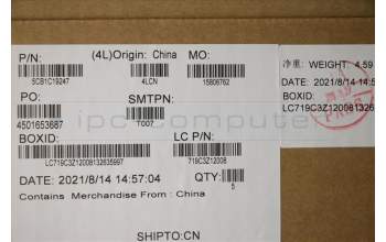 Lenovo 5CB1C19247 Tastatur inkl. Topcase ASM_THAI L82JY_PHABU