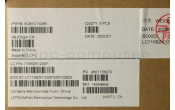 Lenovo 5CB1C19266 Tastatur inkl. Topcase ASM_HUN L82NC SGY