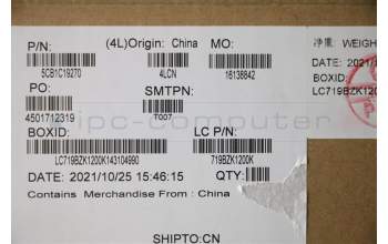 Lenovo 5CB1C19270 Tastatur inkl. Topcase ASM_KOR L82NC SGY