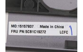Lenovo 5CB1C19272 Tastatur inkl. Topcase ASM_NORDIC L82NC SGY