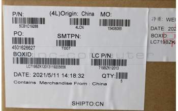 Lenovo 5CB1C19288 Tastatur inkl. Topcase ASM_ENG L82NC LSR