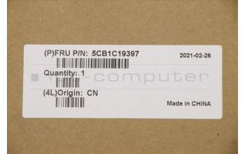 Lenovo 5CB1C19397 Tastatur inkl. Topcase ASM_FR W 82HU FB PG
