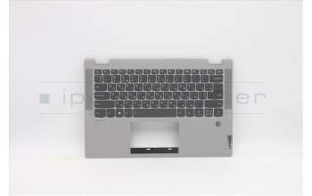 Lenovo 5CB1C19415 C-Abdeckung mit Tastatur, Ukraine, Platingrau