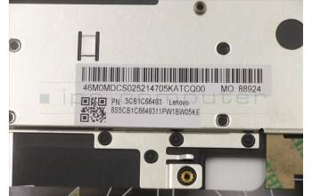 Lenovo 5CB1C66493 Tastatur inkl. Topcase ASM_ND W 82HU FNB GY