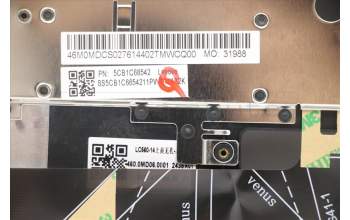 Lenovo 5CB1C66542 Tastatur inkl. Topcase ASM_FRA W 82HU NFB AB