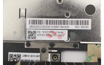 Lenovo 5CB1C67896 Tastatur inkl. Topcase spanisch W 82HU FB AB