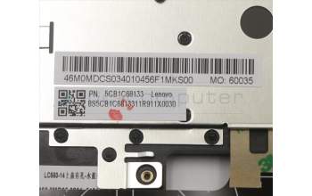 Lenovo 5CB1C68133 Tastatur inkl. Topcase deutsch W 82HU FB AB