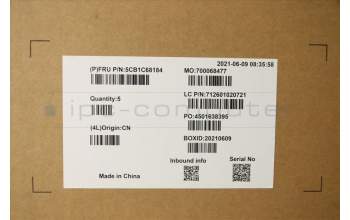 Lenovo 5CB1C68184 Tastatur inkl. Topcase ASM_UK WT 82KE SR