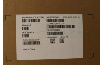 Lenovo 5CB1C71748 Tastatur inkl. Topcase spanisch WT 82KF SR