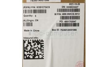 Lenovo 5CB1C72419 Tastatur inkl. Topcase ASM_GRE W 20YA MG