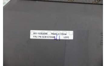 Lenovo 5CB1C72440 COVER LCD Cover L 82JU L_165_P_Blk
