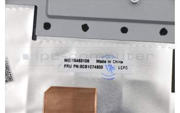 Lenovo 5CB1C74800 Tastatur inkl. Topcase ASM_ARA L82JUBURGBW/F