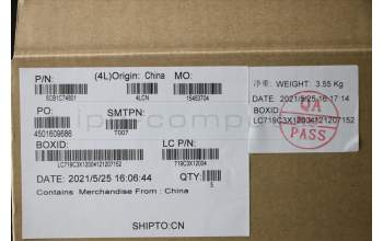 Lenovo 5CB1C74801 C-Cover with keyboard, Belgian, RGB Backlight, UK