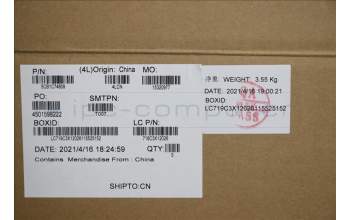 Lenovo 5CB1C74809 Tastatur inkl. Topcase ASM_USAENGL82JUBURGBW/F