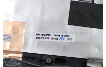 Lenovo 5CB1C74812 Tastatur inkl. Topcase deutsch L82JUBURGBW/F