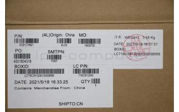 Lenovo 5CB1C74821 Tastatur inkl. Topcase ASM_LA SPAL82JUBURGBW/F