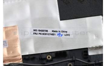 Lenovo 5CB1C74821 Tastatur inkl. Topcase ASM_LA SPAL82JUBURGBW/F